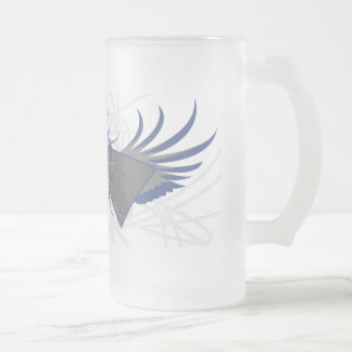 Caneca De Cerveja Vidro Jateado Caneca atômica do vidro do Rev fosco