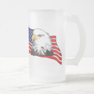 Caneca De Cerveja Vidro Jateado Caneca de Vidro do Dia dos Veteranos