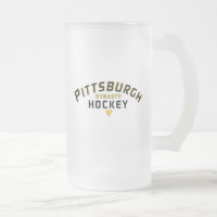 Caneca de Vidro Fosco Pittsburgh Dynasty Hockey