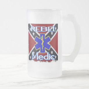 Caneca De Cerveja Vidro Jateado "Caneca rebelde da cerveja grande" do médico