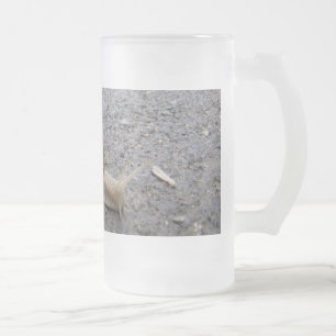 Caneca De Cerveja Vidro Jateado caracol