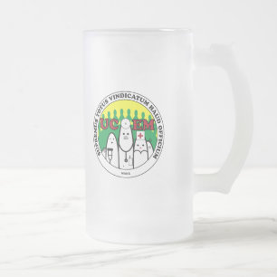 Caneca De Cerveja Vidro Jateado Cerveja do latino de UCEM