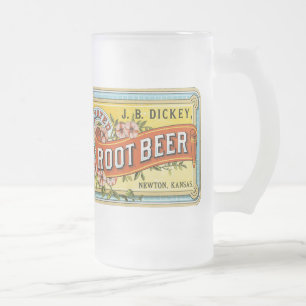 Caneca De Cerveja Vidro Jateado Cerveja Raiz Vintage de Dickey - Mug