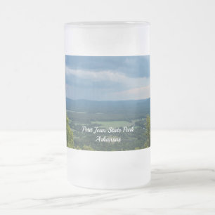Caneca De Cerveja Vidro Jateado Chuva Chegando Ao Petit Jean Fosco Glass Beer Mug