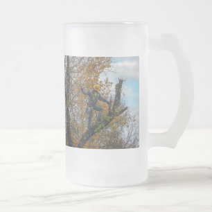 Caneca De Cerveja Vidro Jateado Cirurgião de árvores