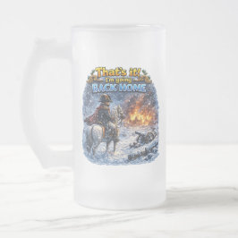 Caneca De Cerveja Vidro Jateado Citação Questionável da Campanha Russa de Napoleão