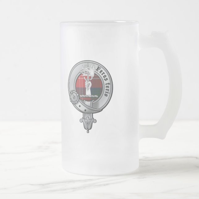 Caneca De Cerveja Vidro Jateado Clã Chisholm (Direita)
