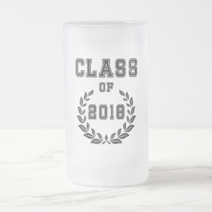 Caneca De Cerveja Vidro Jateado Classe de 2018