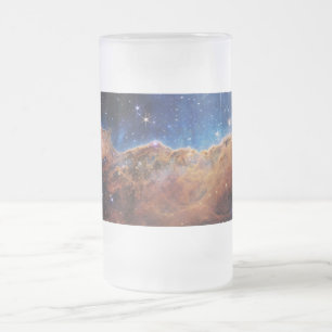 Caneca De Cerveja Vidro Jateado Clipes Cósmicos Carina Nebula Space Telescope