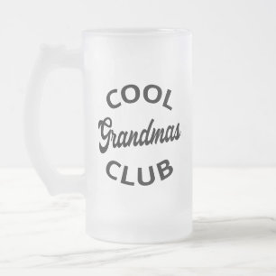 Caneca De Cerveja Vidro Jateado Clube das Avós Incríveis I