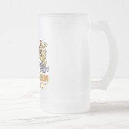 Caneca De Cerveja Vidro Jateado COA de Amsterdão