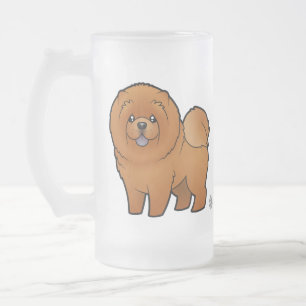 Caneca De Cerveja Vidro Jateado Comida de comida dos desenhos animados