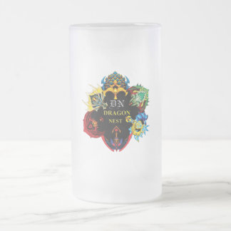 Caneca De Cerveja Vidro Jateado Copo de Cerveja Dragon Nest