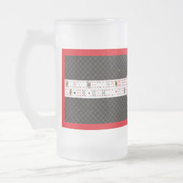 Caneca De Cerveja Vidro Jateado Copo de Cerveja Geado 45s | Copo de Pint Social Cl