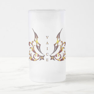 Caneca De Cerveja Vidro Jateado Copo de Cerveja VaIce