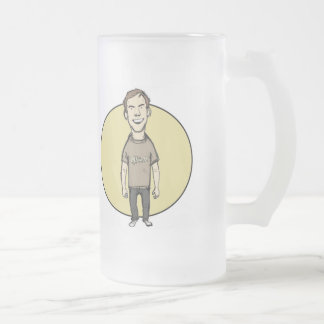 Caneca De Cerveja Vidro Jateado Copo dos coletores do GP de Jim