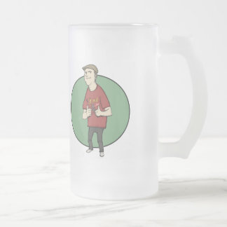 Caneca De Cerveja Vidro Jateado Copo dos coletores do GP de MikeE
