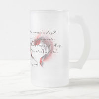 Coração Metálico com o soneto de Shakespeare 18