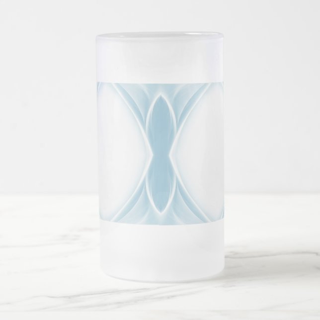 Caneca De Cerveja Vidro Jateado Cores de estilos clássicos (Centro)