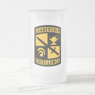 Caneca De Cerveja Vidro Jateado Corpo de Treinamento de Oficiais da Reserva Milita