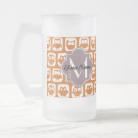 Corujas De Laranja Monogramas