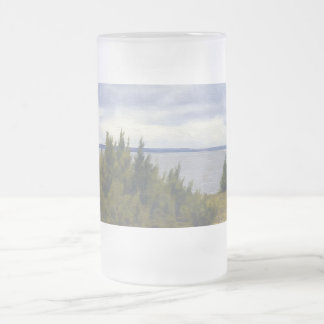 Caneca De Cerveja Vidro Jateado Costa Tranquila de Vormsi