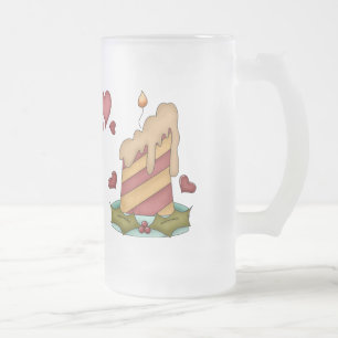 Caneca De Cerveja Vidro Jateado Cozy Mug