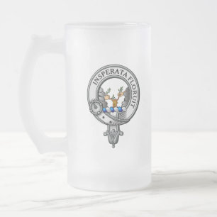 Caneca De Cerveja Vidro Jateado Crachá Watson Crest