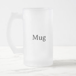 Caneca De Cerveja Vidro Jateado Crie o seu próprio de 16 oz