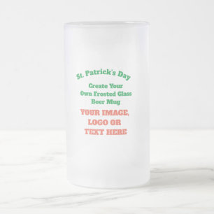 Caneca De Cerveja Vidro Jateado Crie seu personalizado personalizado