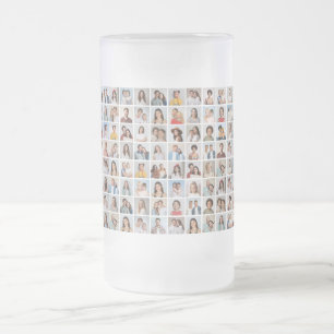 Caneca De Cerveja Vidro Jateado Crie Sua Própria Colagem de 96 Fotos