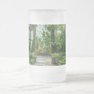 Caneca De Cerveja Vidro Jateado Crystal Gardens Salta Fountain Fosco Mug