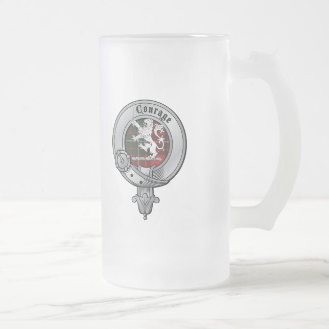 Caneca De Cerveja Vidro Jateado Cumming do clã (Direita)