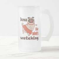 Dance como ninguém está assistindo Pug Dog feminin