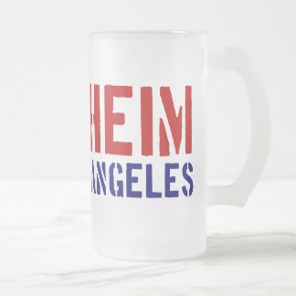 Caneca De Cerveja Vidro Jateado De Anaheim (não Los Angeles) - mostre seu orgulho