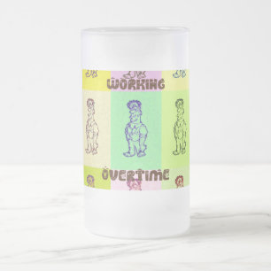 Caneca De Cerveja Vidro Jateado Design de Drinkware para Home Page de Cores de Hor