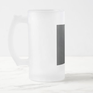 Caneca De Cerveja Vidro Jateado Design de Shamrock Elegante para Rua.
