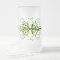 Design de Tatuagem Tribal Personalizada Verde