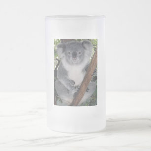 Caneca De Cerveja Vidro Jateado Destiny Zazzle Cute Coala Também Outback
