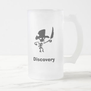 Caneca De Cerveja Vidro Jateado Detecção de Piratas