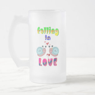 Caneca De Cerveja Vidro Jateado Dia dos Namorados