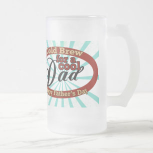 Caneca De Cerveja Vidro Jateado Dia dos pais legal do pai