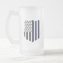 Distintivo Thin Blue Line, Apoio à Polícia