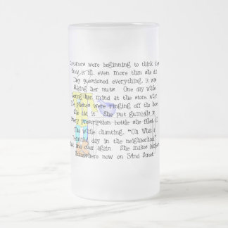 Caneca De Cerveja Vidro Jateado Doentes do Farmacêutico - Ofertas de ARt - Hilário