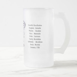 Caneca De Cerveja Vidro Jateado Doninhas poderosa
