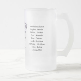 Caneca De Cerveja Vidro Jateado Doninhas poderosa