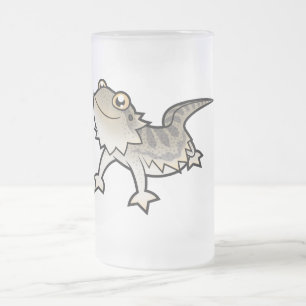 Caneca De Cerveja Vidro Jateado Dragão Barbudo Cartoon / Dragão de Rankin