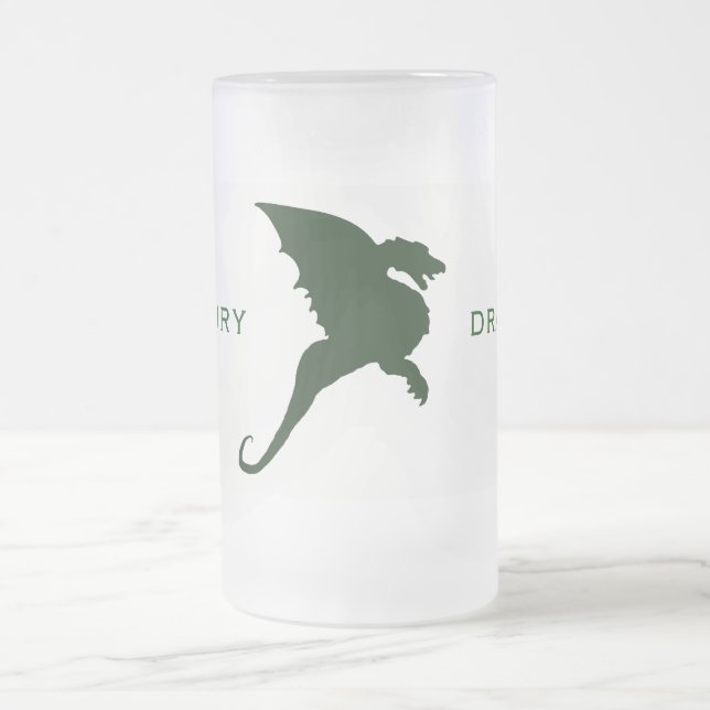 Caneca De Cerveja Vidro Jateado Duxbury Dragons DUX (Centro)