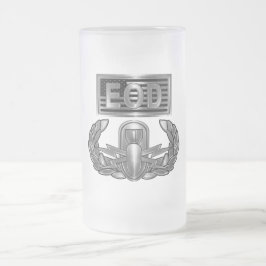 Caneca De Cerveja Vidro Jateado Eliminação de Ordenações Explosivas EOD