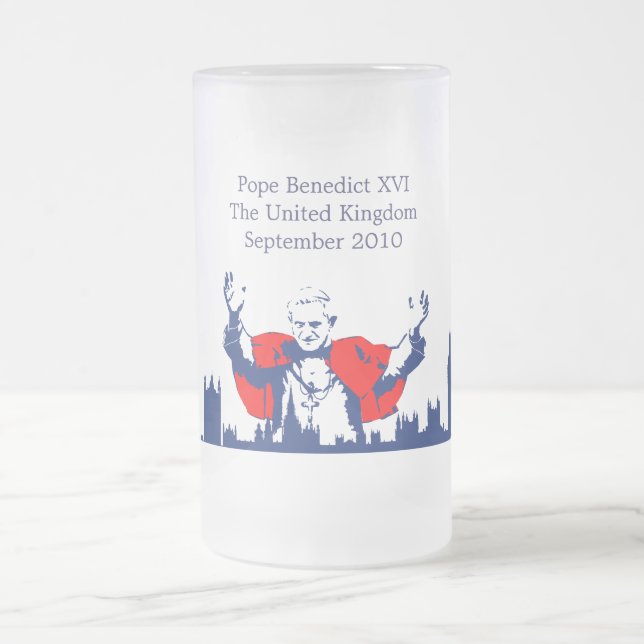 Caneca De Cerveja Vidro Jateado En Sagrada Família da papá (Centro)